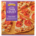 Wegmans Frozen Ultra Thin Crust Three Meat Pizza 14.7 oz