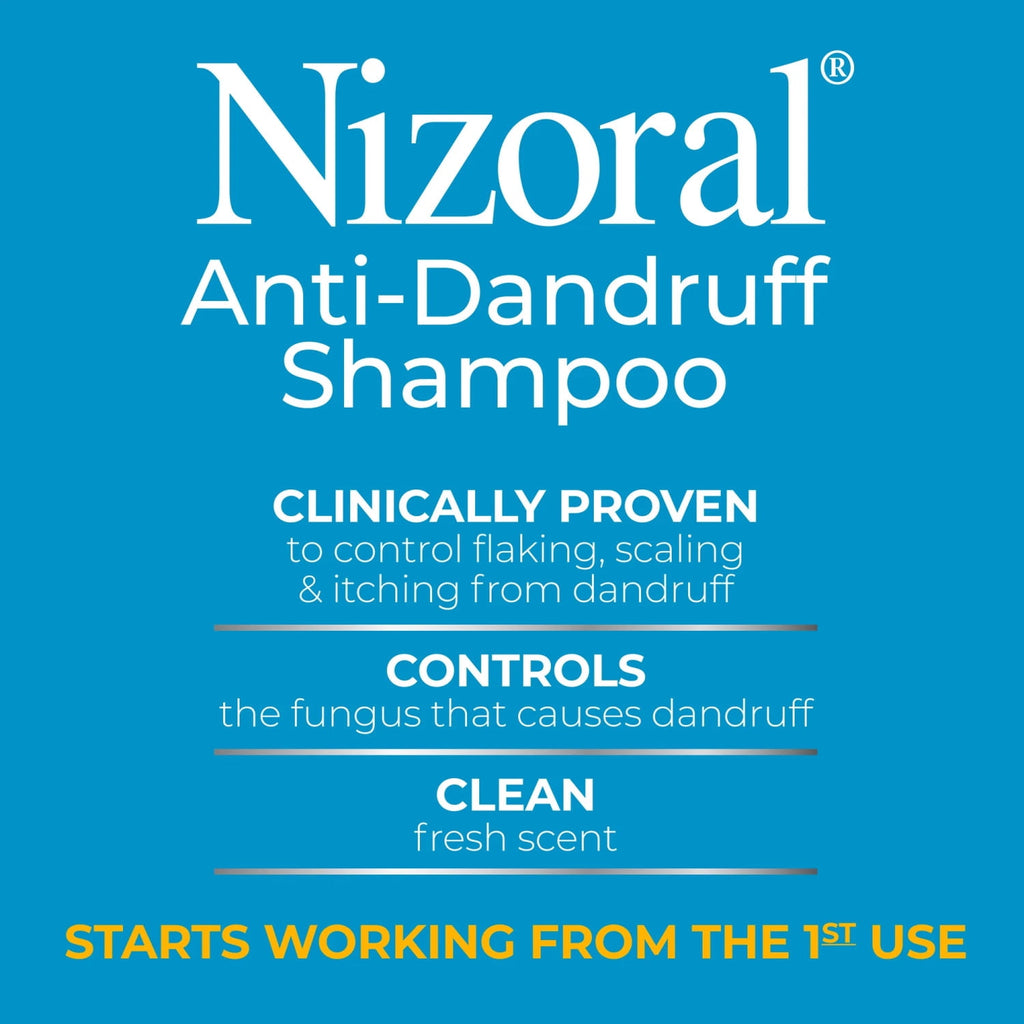 Nizoral Anti-Dandruff Shampoo Ketoconazole 1% Fresh Scent 7 fl oz
