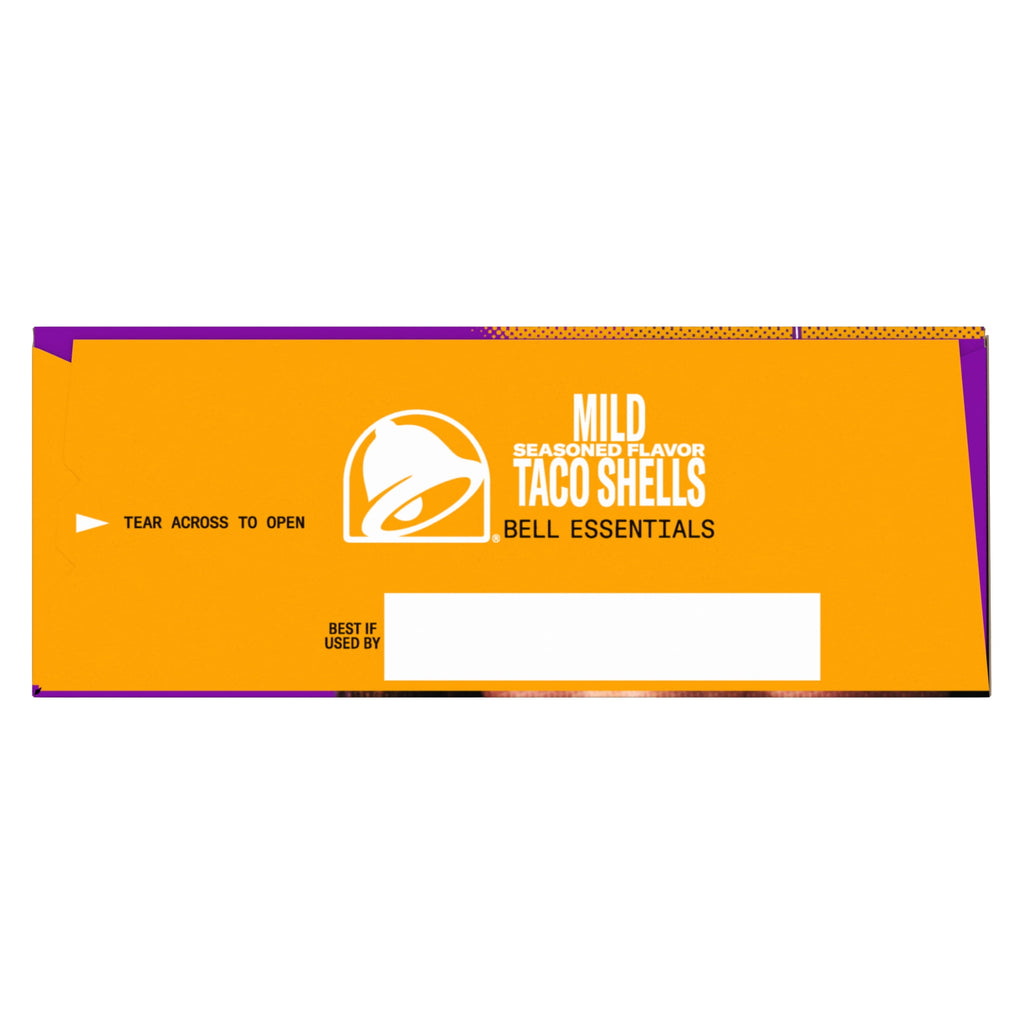 Mild Seasoned Flavor Crunchy Taco Shells 4.8 Oz 12 Count Taco Bell