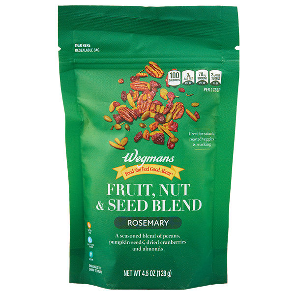 Wegmans Rosemary Fruit Nut and Seed Blend 12 oz