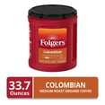 Folgers Colombian Medium Roast Ground Coffee 33.7 oz Canister