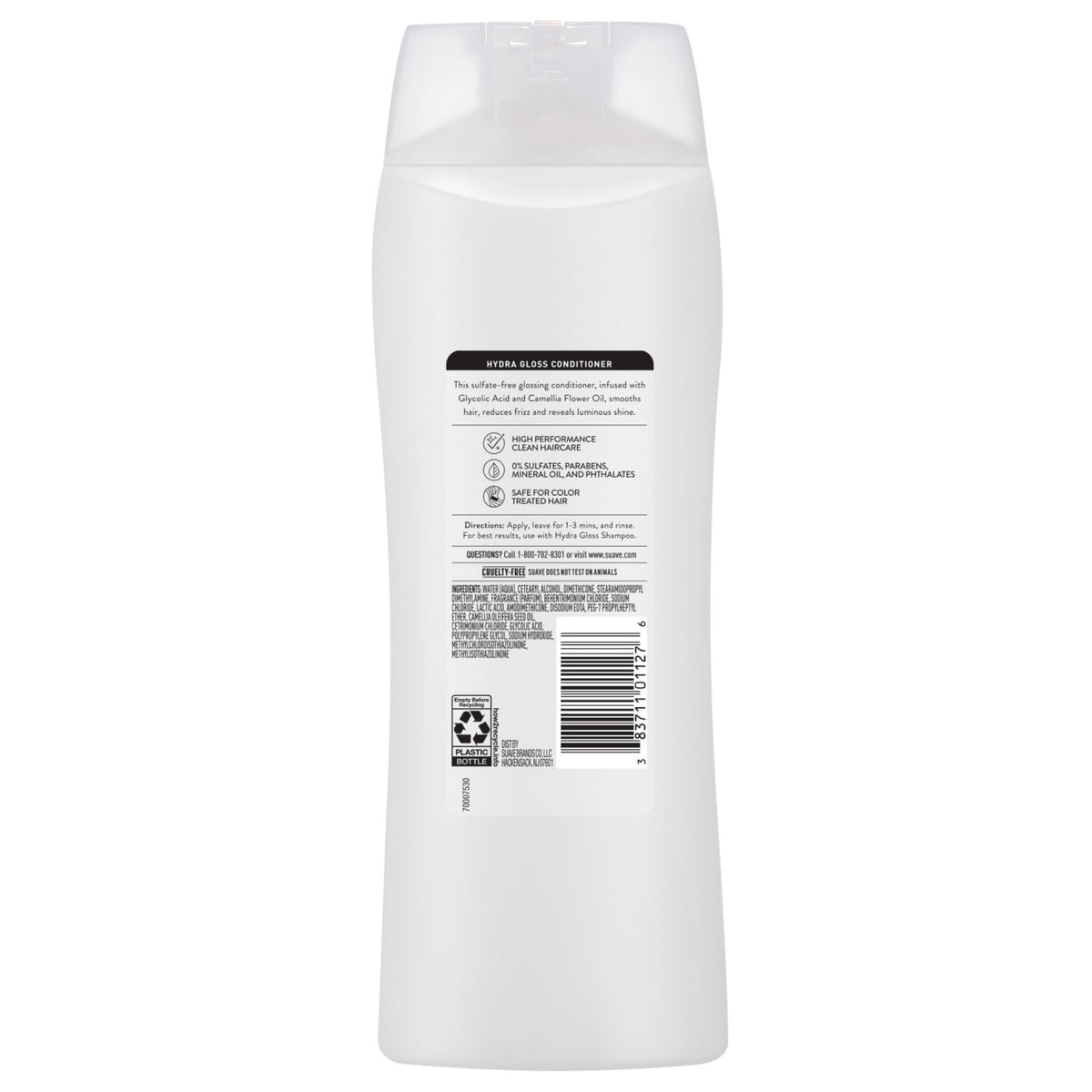 Suave Hydra Gloss Sulfate Free Conditioner with Glycolic Acid & Camellia Oil 18 fl oz