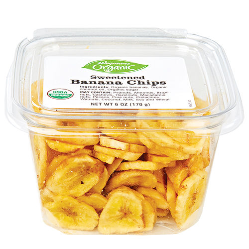 Wegmans Organic Sweetened Banana Chips