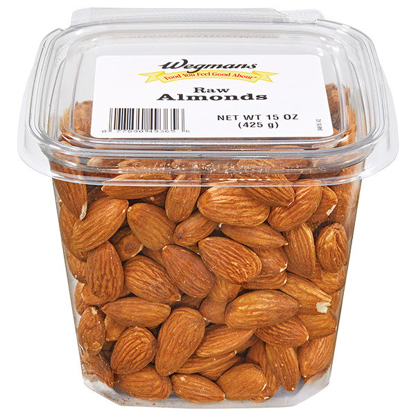 Wegmans Raw Almonds 15 Oz