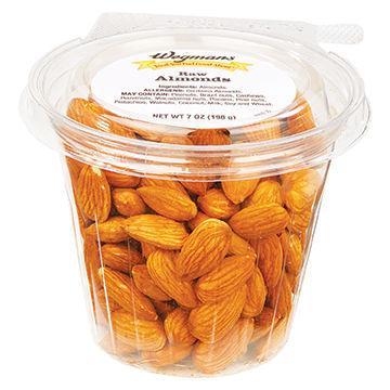Wegmans Raw Almonds 7 Ounce