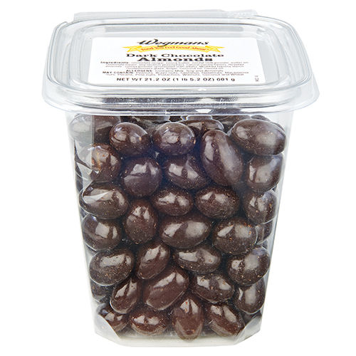 Wegmans Dark Chocolate Almonds 21.2 Ounce