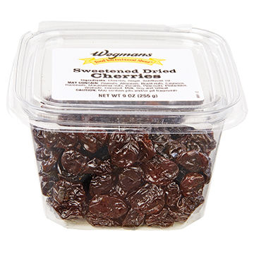 Wegmans Sweetened Dried Cherries 9 Oz