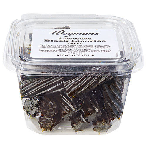 Wegmans Australian Black Licorice Candy 11 Oz