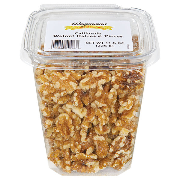 Wegmans Walnut Halves & Pieces 11.5 Oz