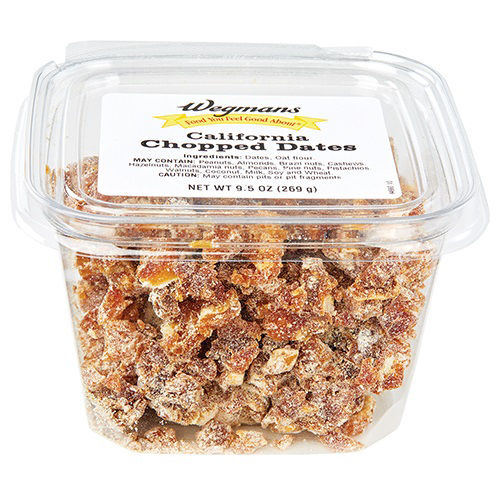 Wegmans Chopped Dates California 12 Oz