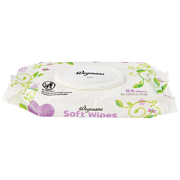 Wegmans Soft & Sensitive Baby Wipes 75 Ct