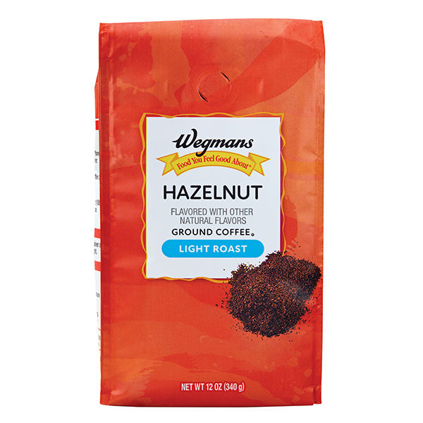 Wegmans Hazelnut Ground Coffee 12 Oz
