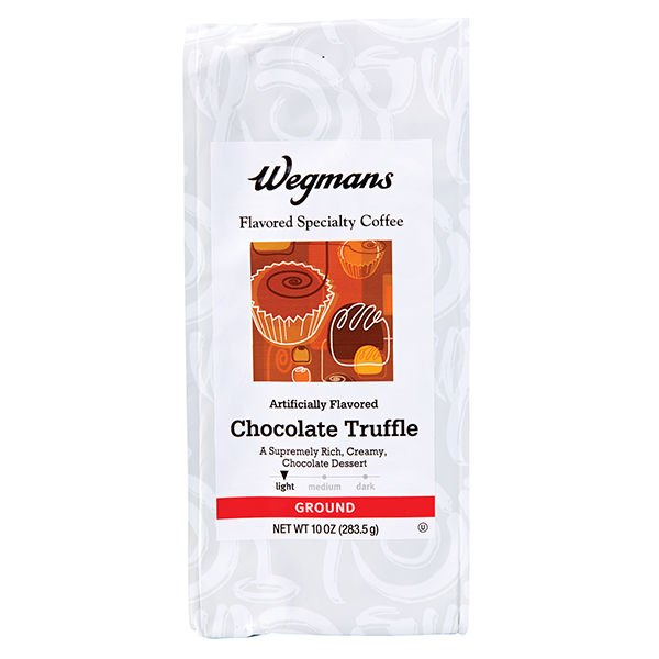 Wegmans Specialty Ground Coffee Chocolate Truffle 10 Oz