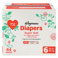 Wegmans Diapers Super Soft Size 6 30 Ct