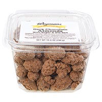 Wegmans Dark Chocolate Almonds With Sugar & Sea Salt 12 Oz