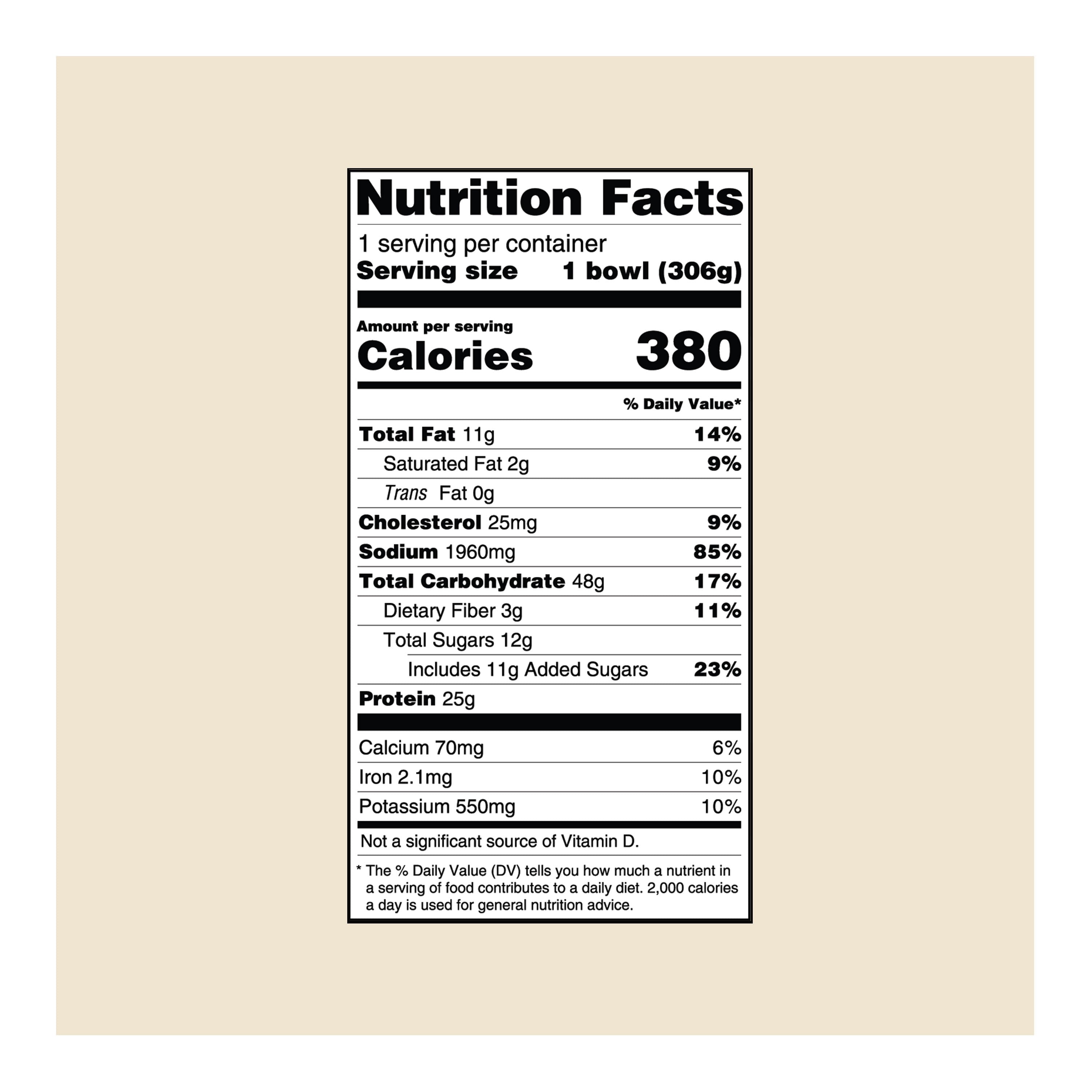 Esther Choi Stir Fried Noodles with Chicken Frozen 10.8 Oz