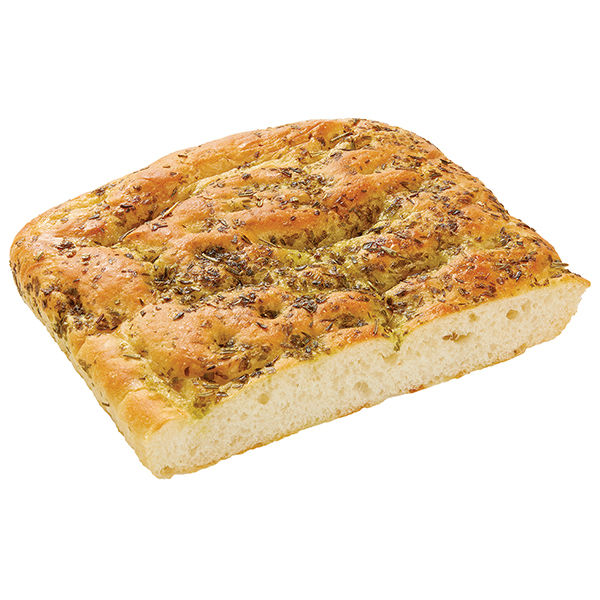 Wegmans Herb Focaccia Bread Half Loaf 5 oz