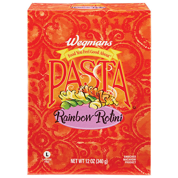 Wegmans Rainbow Rotini Pasta 12 Oz