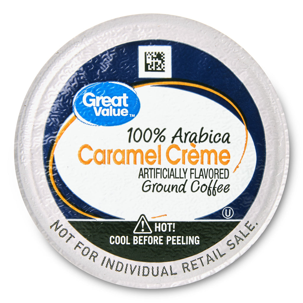 Great Value 100% Arabica Caramel Medium Roast Coffee Pods 12 Count