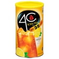 4C Lemon Naturally Flavored Iced Tea Drink Mix 82.6 oz Canister