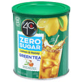 4C Zero Sugar Green Tea Antioxidant Naturally Caffeinated Iced Tea Mix 13.9 oz Canister