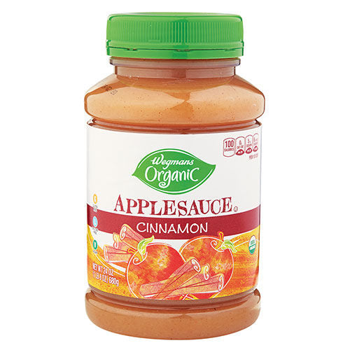 Wegmans Organic Jarred Cinnamon Applesauce
24 oz