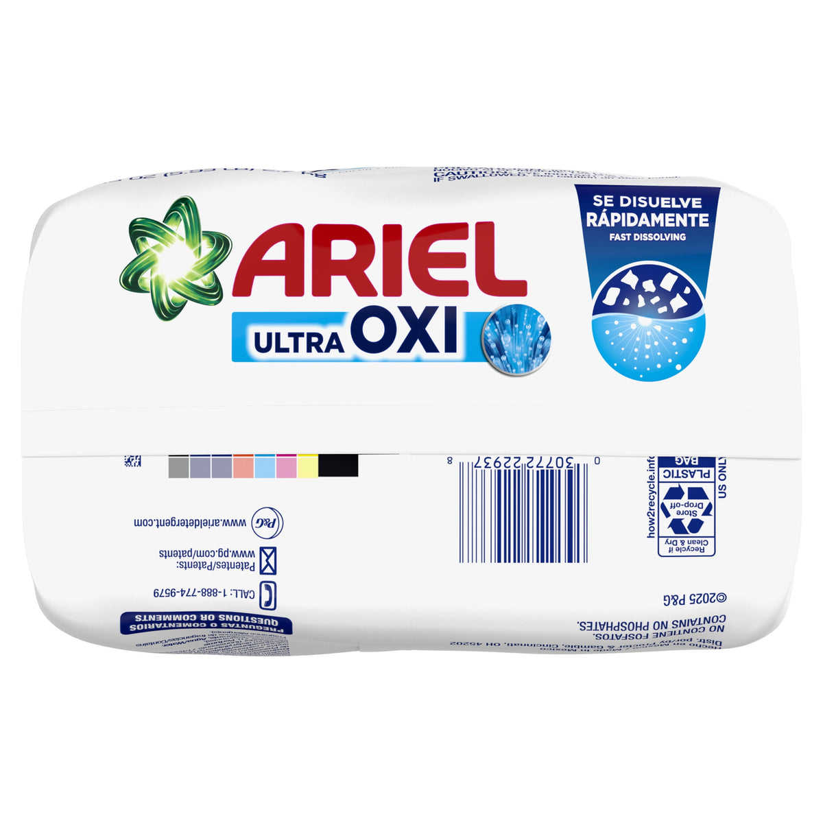 Ariel Ultra Oxi Powder Laundry Detergent Original Scent 95 oz 60 Loads
