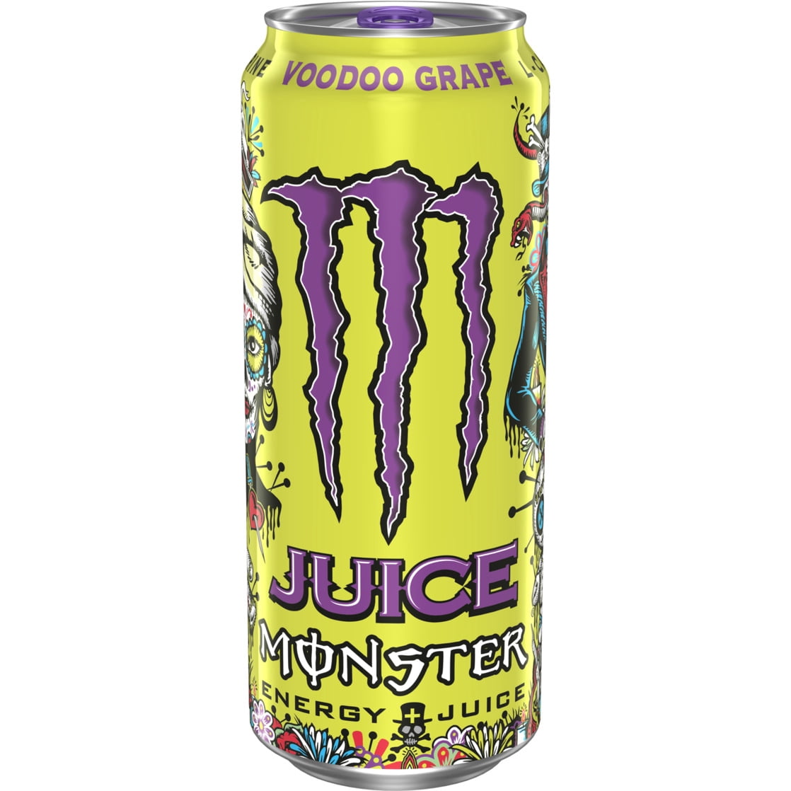 Monster Energy Juice Monster Voodoo Grape Juice Energy Drink 16 fl oz Single Can