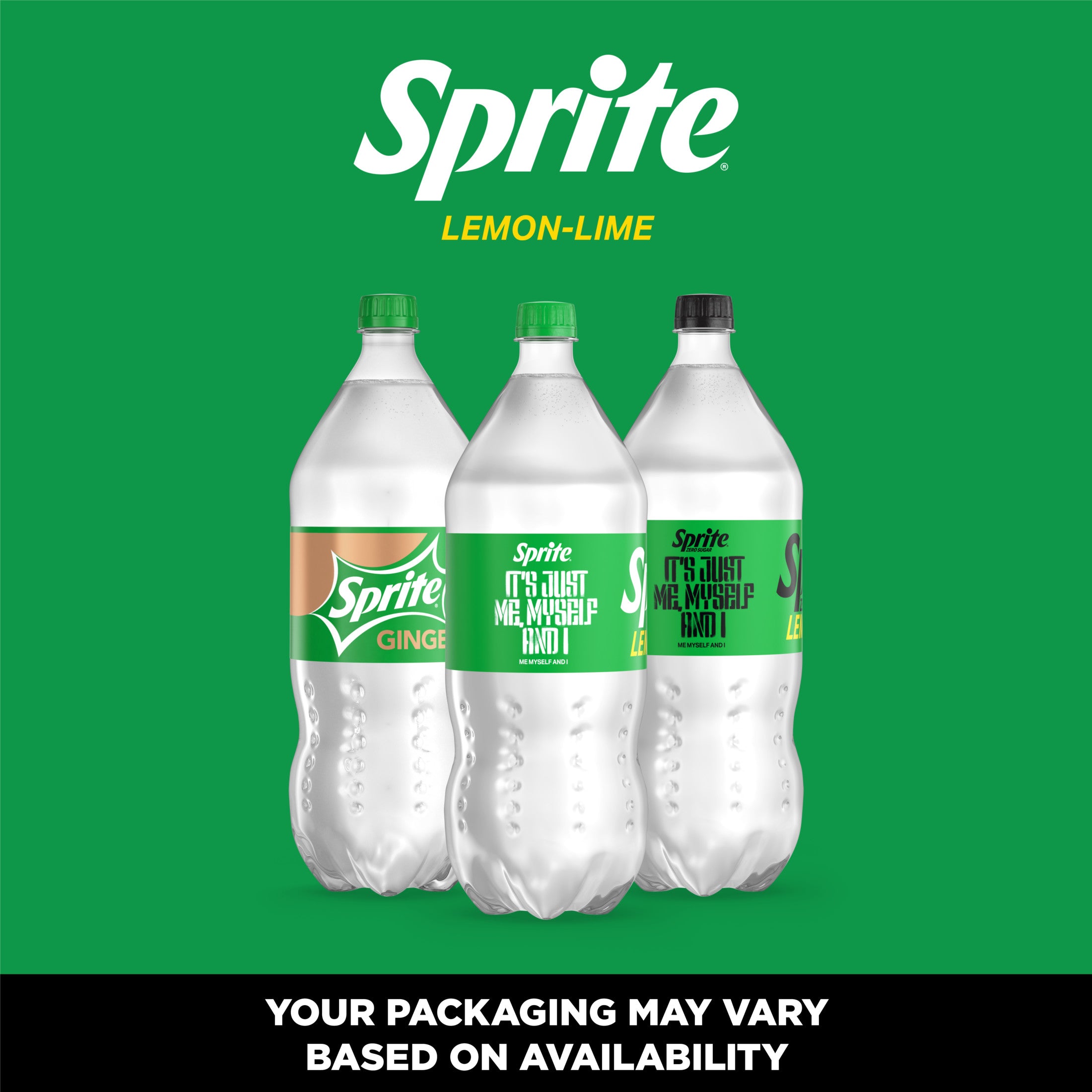 Sprite Lemon-Lime Caffeine Free Soda Pop Bottle 2 Liters