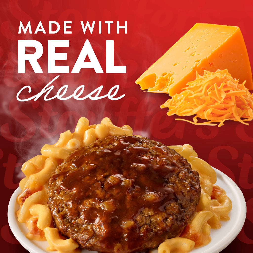 Stouffer's Salisbury Steak Large Size Meal Frozen 16 Oz