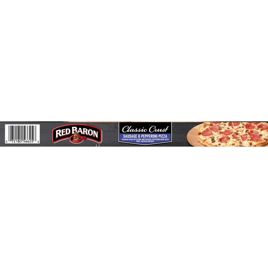 Red Baron Sausage And Pepperoni Classic Crust Frozen Pizza 21.95 Oz