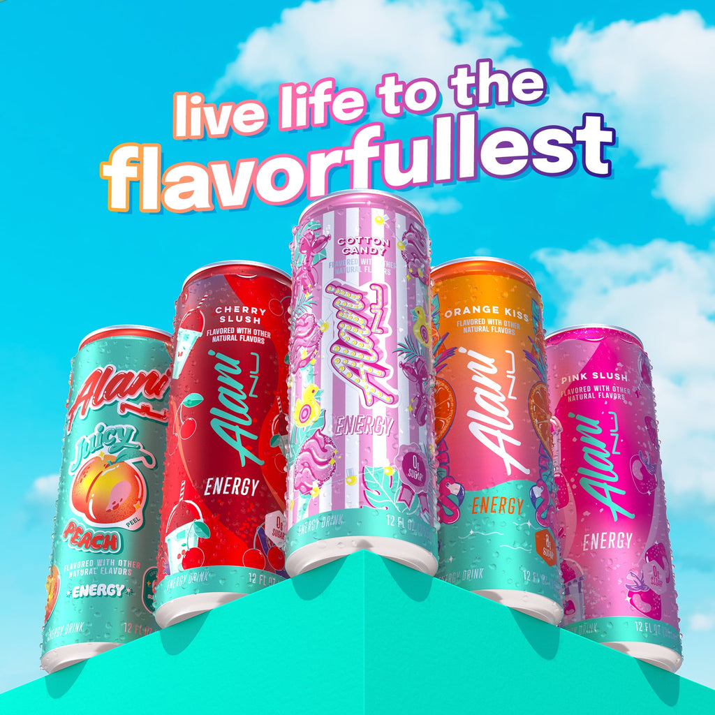 Alani Nu Cotton Candy Energy Drink 12 fl oz Single Can