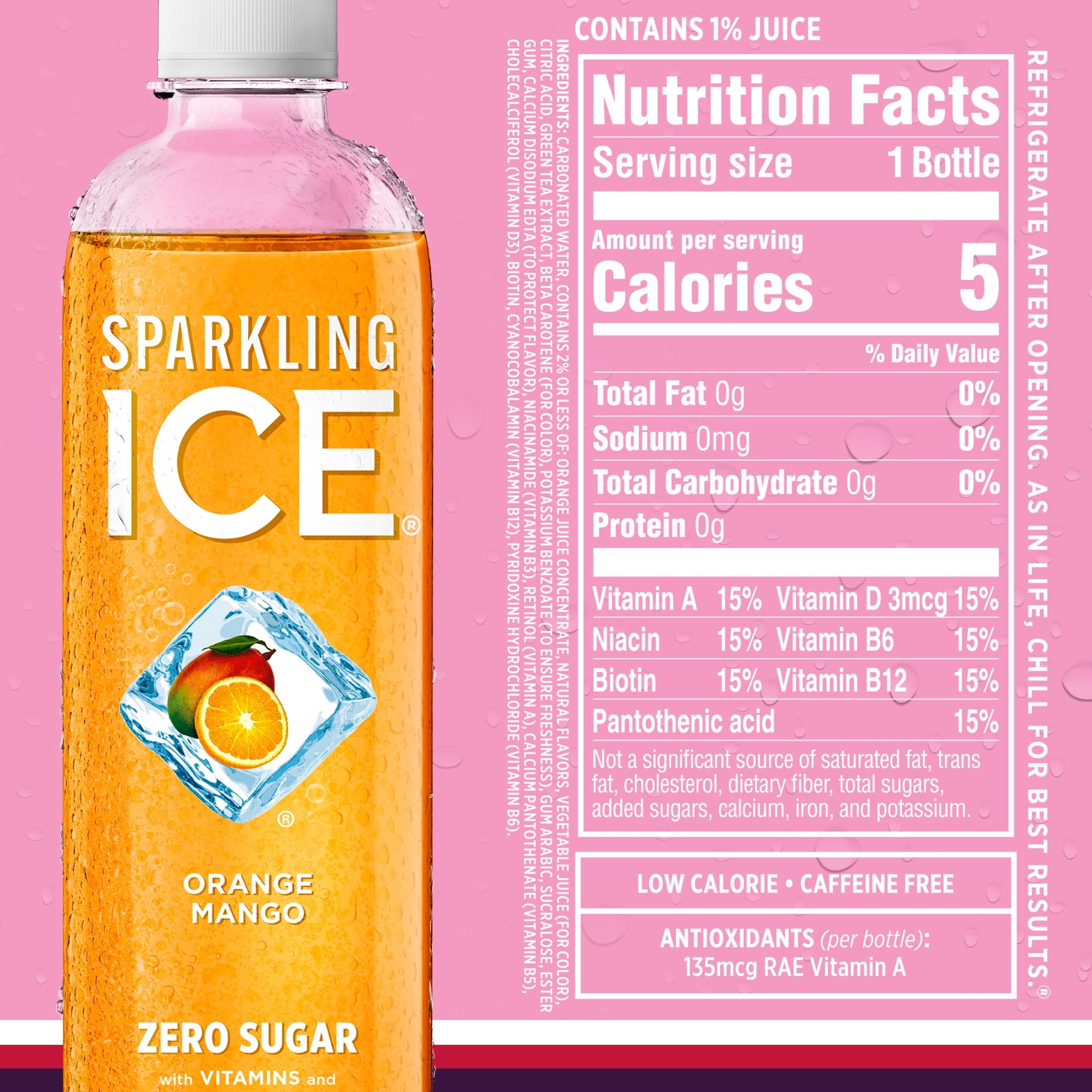 Sparkling Ice Purple Variety Pack Flavored Sparkling Water 17 fl oz 12 Count