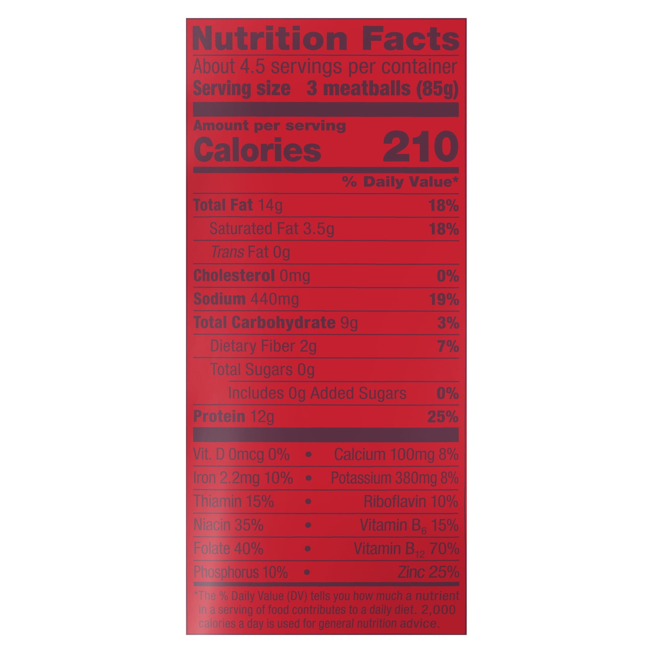 Impossible Foods Homestyle Meatballs Plant-Based Frozen 14 Oz
