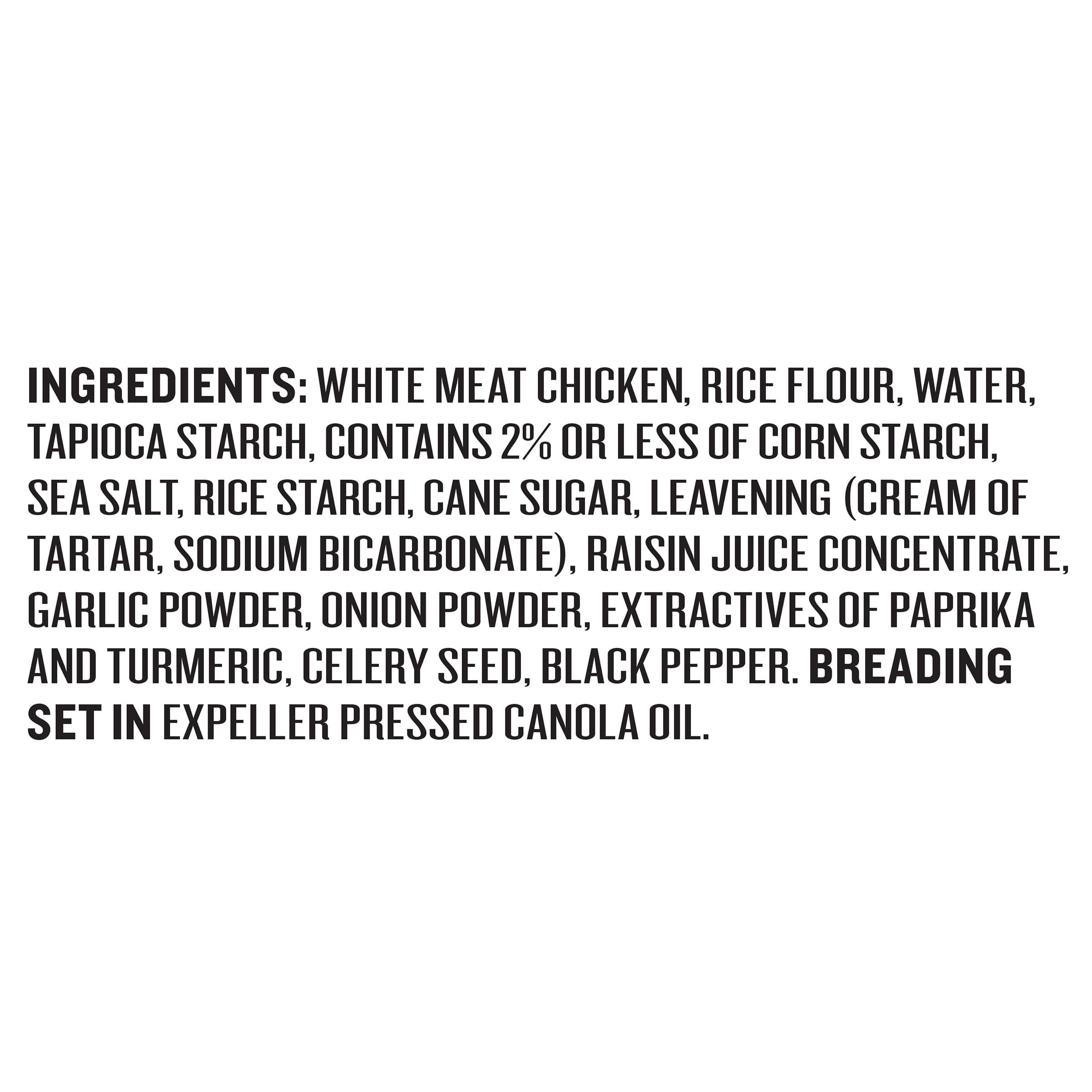 Applegate Natural Gluten Free Chicken Nuggets Frozen 16 Oz