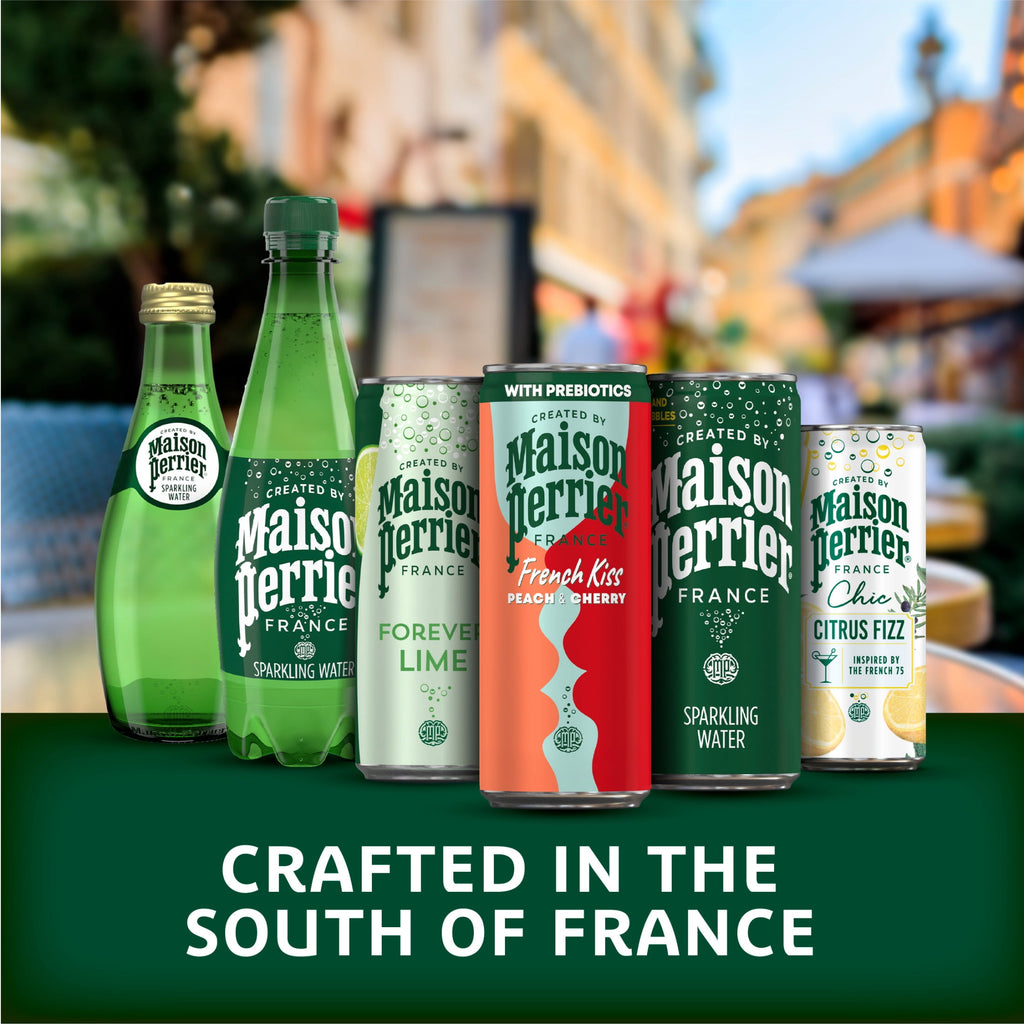 Maison Perrier Ultimate Sparkling Water 16.9 fl oz Plastic Bottles 6 Pack