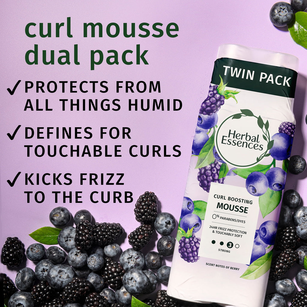 Herbal Essences Curl Boosting Mousse 24-Hour Hold 6.8 fl oz