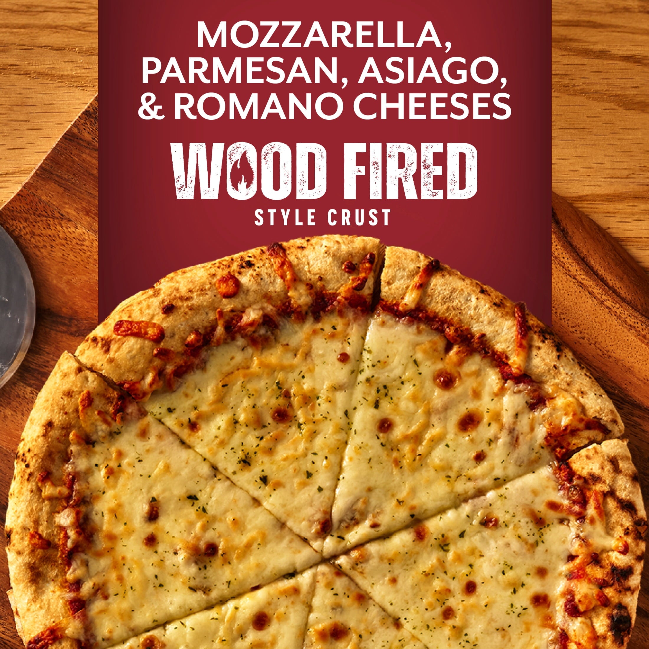 DiGiorno Four Cheese Wood Fired Style Crust Frozen Pizza 14.6 Oz