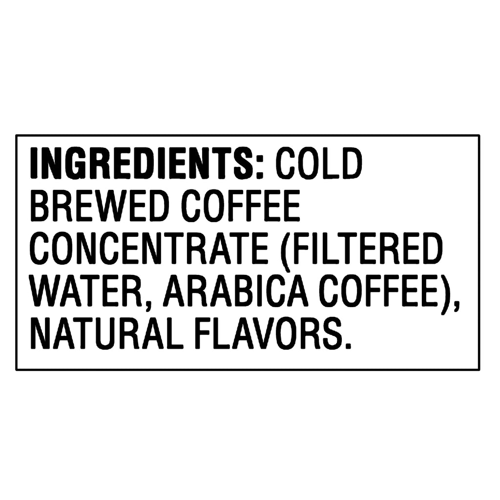 Great Value French Vanilla Cold Brew Coffee Concentrate 32 fl oz Bottle