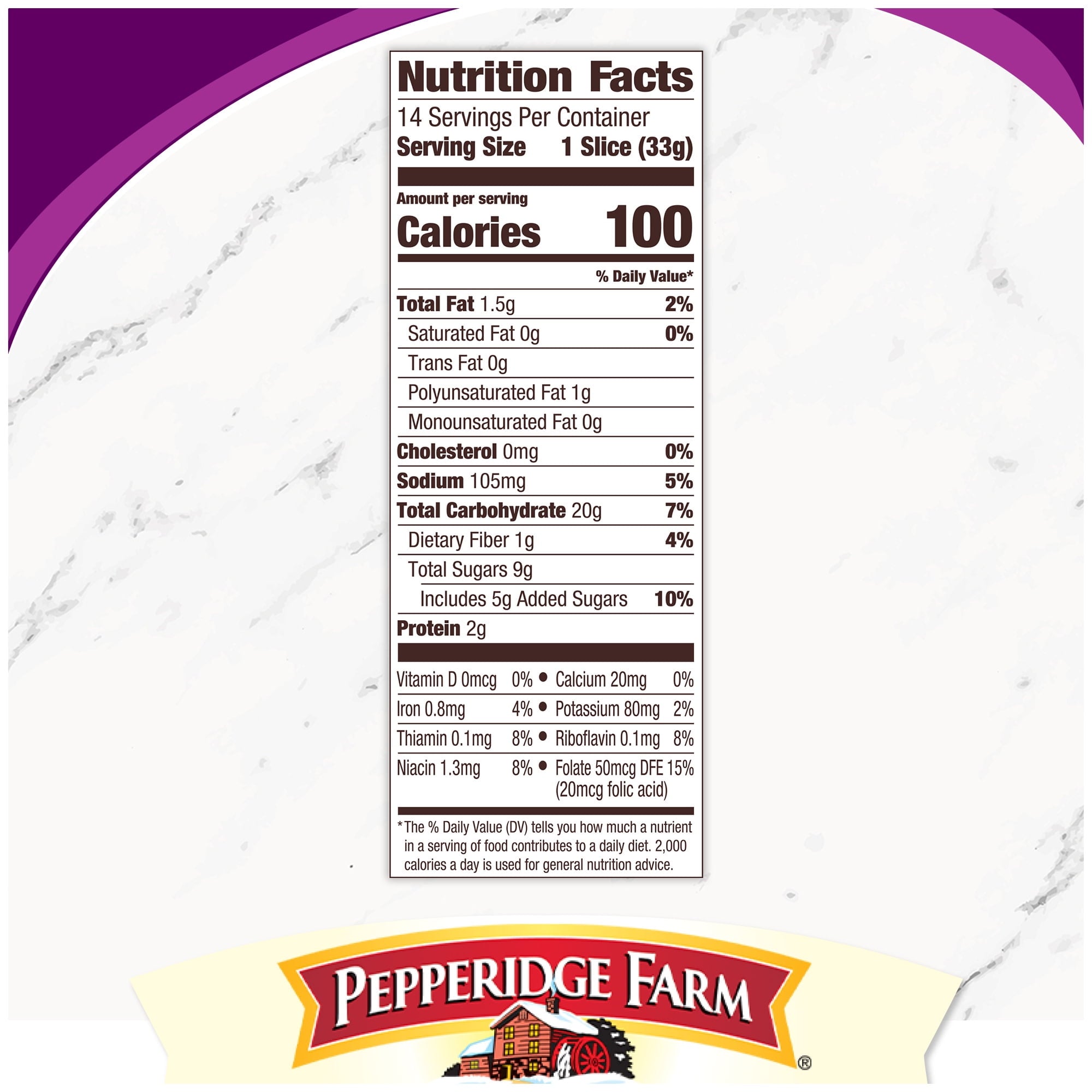 Raisin Cinnamon Swirl Breakfast Bread 16 Oz 1 Count