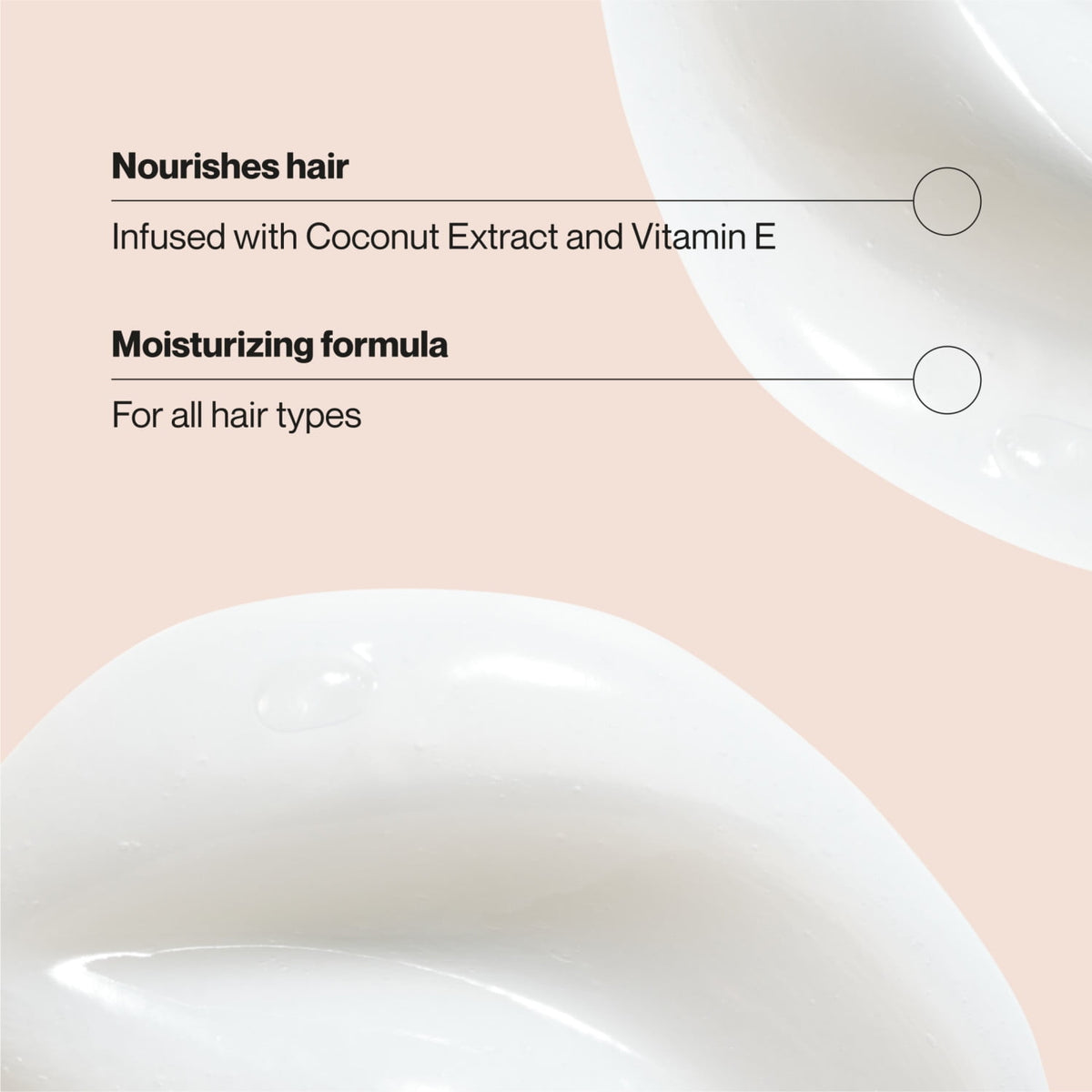 Suave Tropical Coconut Nourishing Conditioner with Coconut Extract & Vitamin E 22.5 fl oz