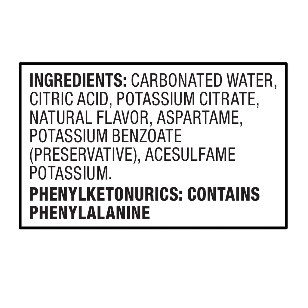 Clear American Black Cherry Sparkling Water 12 fl oz 12 Count