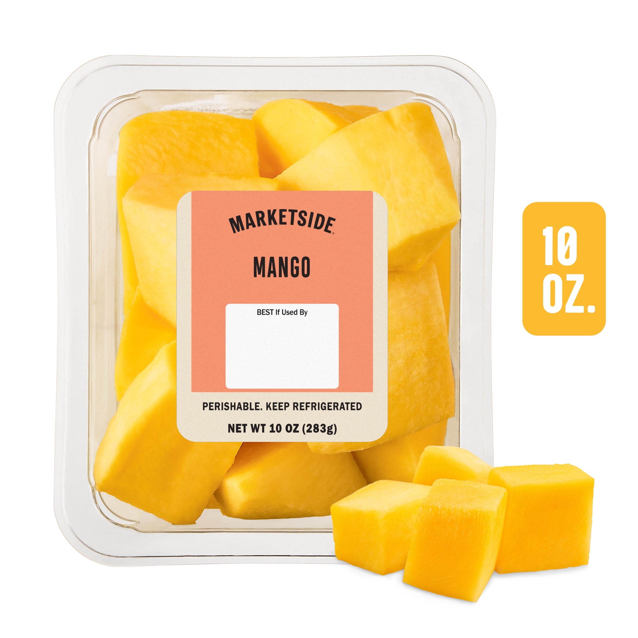 Marketside Fresh Cut Mango Chunks 10 Oz Tray