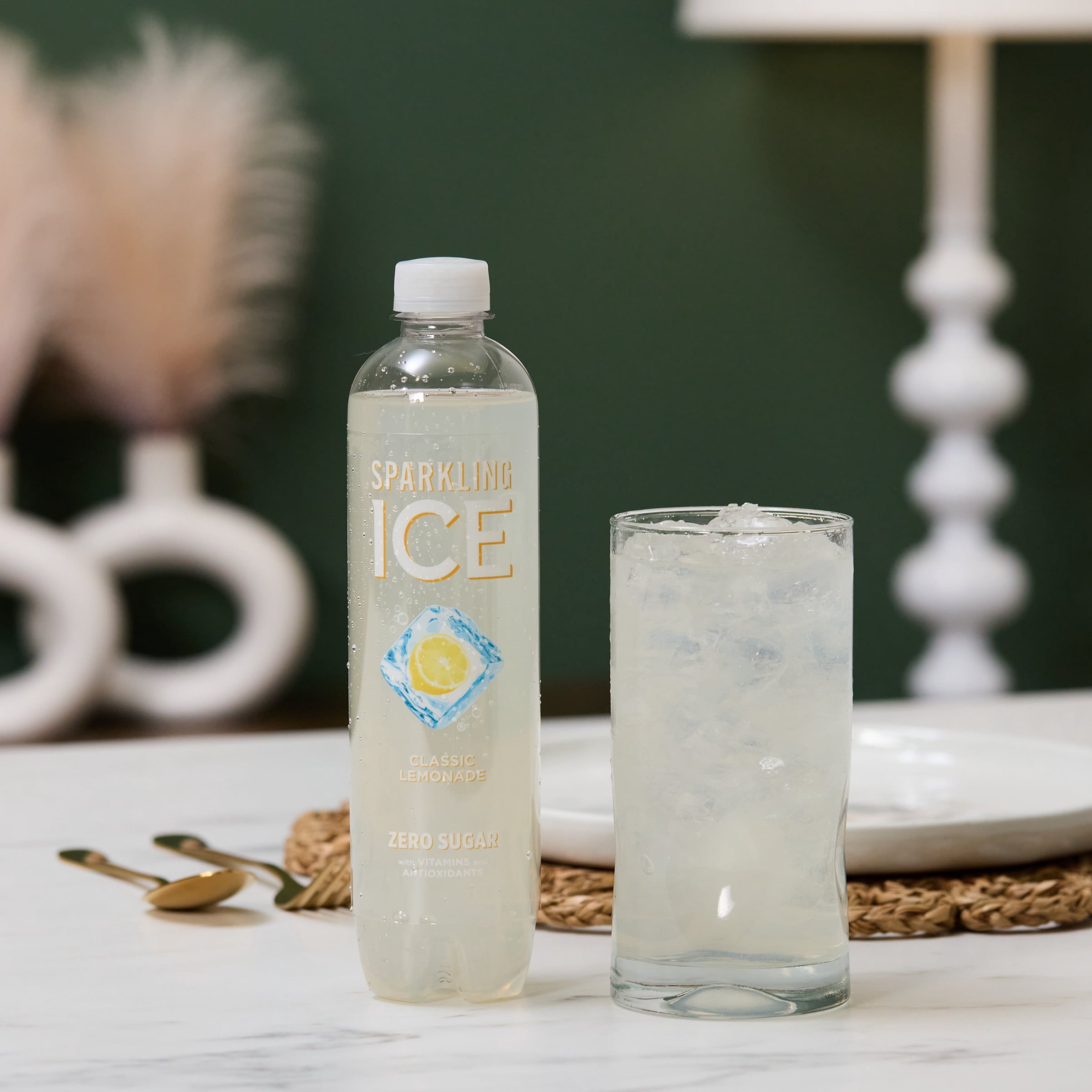 Sparkling Ice Naturally Flavored Sparkling Water Classic Lemonade 17 fl oz