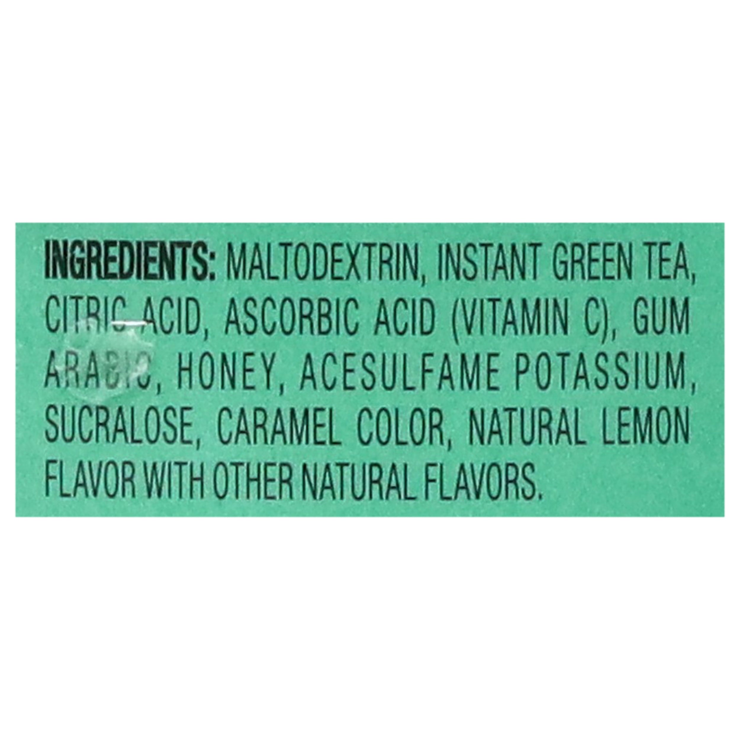4C Zero Sugar Green Tea Antioxidant Naturally Caffeinated Iced Tea Mix 13.9 oz Canister