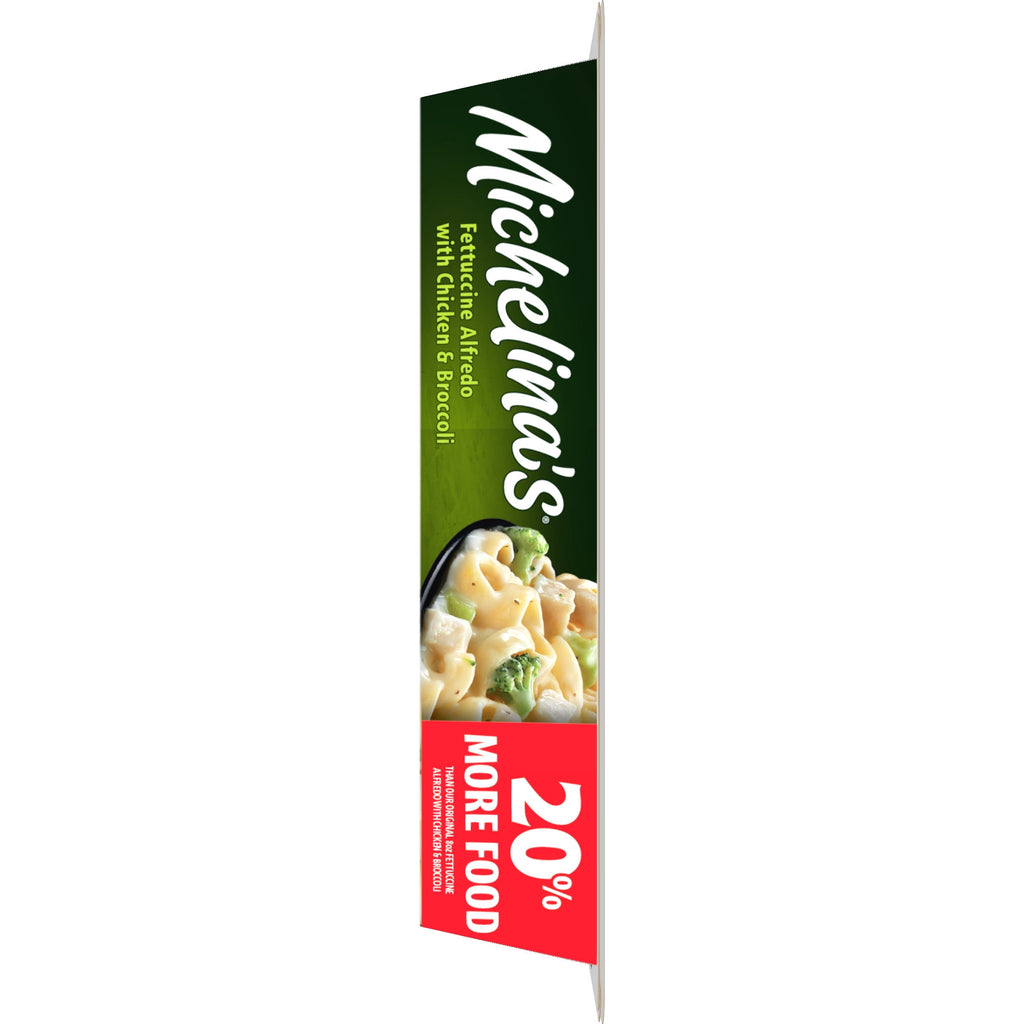 Michelina's Fettuccine Alfredo with Chicken and Broccoli Frozen Meal 9.6 Oz