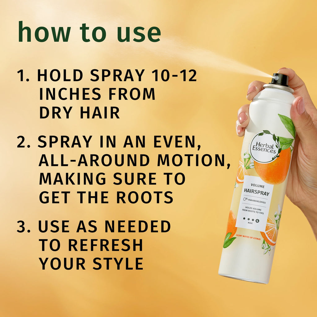 Herbal Essences Volume Hairspray Maximum Hold Hair Spray 24 Hour Hold 8 fl oz