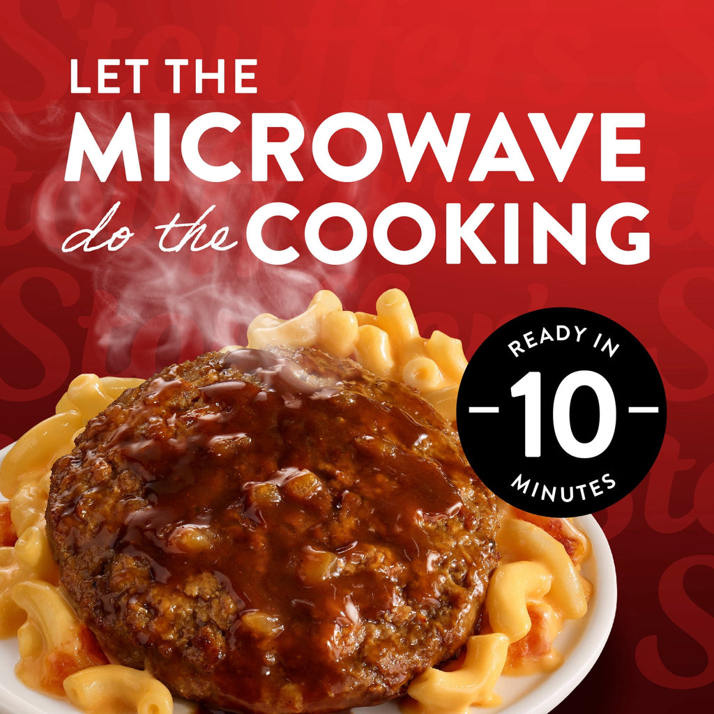 Stouffer's Salisbury Steak Large Size Meal Frozen 16 Oz