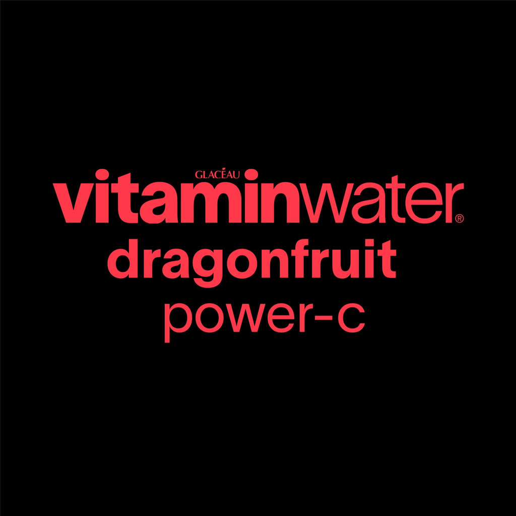 Vitaminwater Power-C Dragonfruit Flavored Water Beverage 20 fl oz Single Bottle