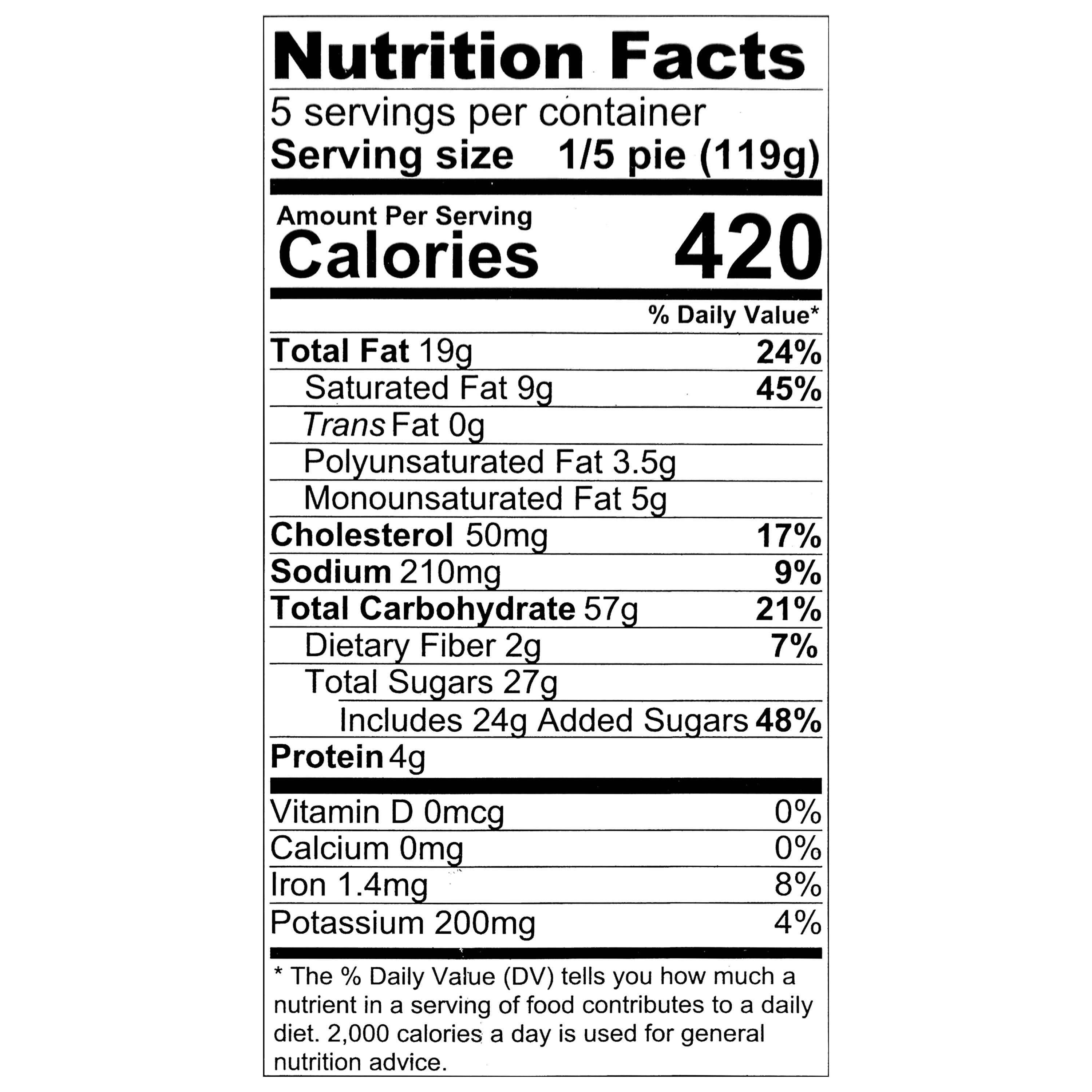Baked Sweet Potato Pie 21 Oz 1 Count Patti LaBelle